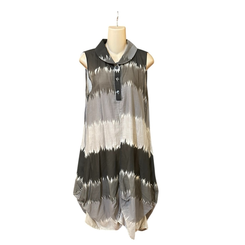 Trisha Tyler Tie Dye Print Dress